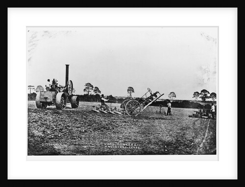 Fowler Steam Ploughing Tackle by Anonymous