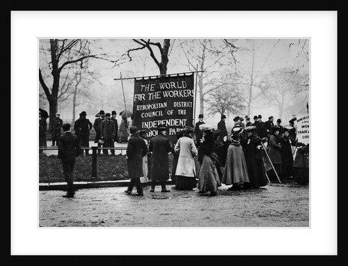 Demonstration by the Independent Labour Party, ca.1893 by Anonymous