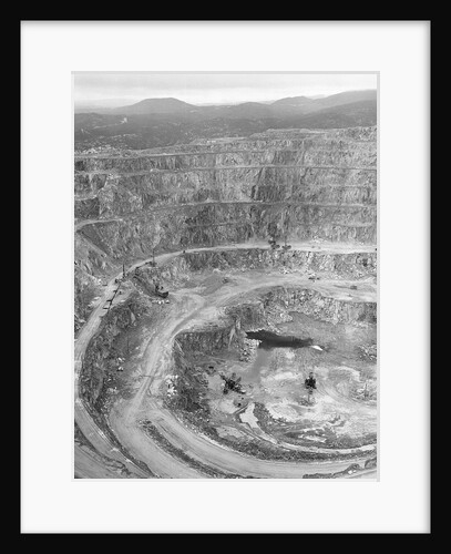 Mount Lyell Open Cast Mine by Anonymous