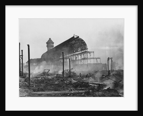 Crystal Palace Fire, 1936 by Anonymous