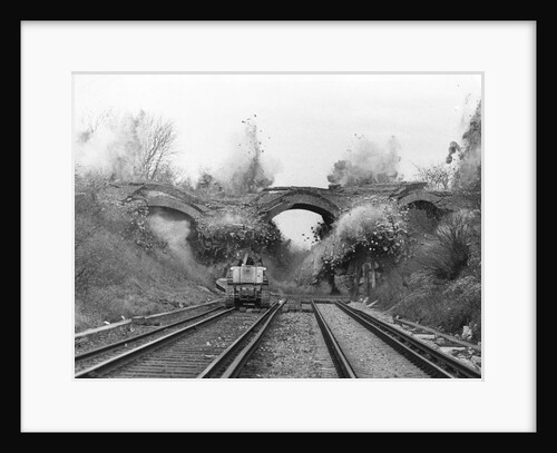 Railway Bridge Demolished by Anonymous