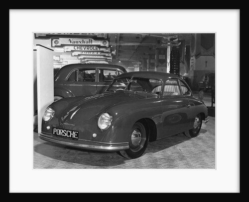 Porshe Automobile at the Motor Show by Anonymous