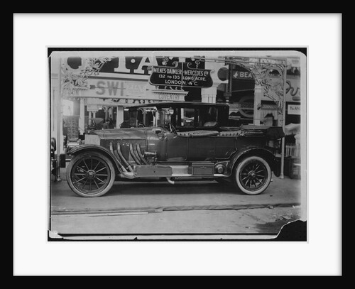 Side View of Mercedes-Benz Automobile by Anonymous