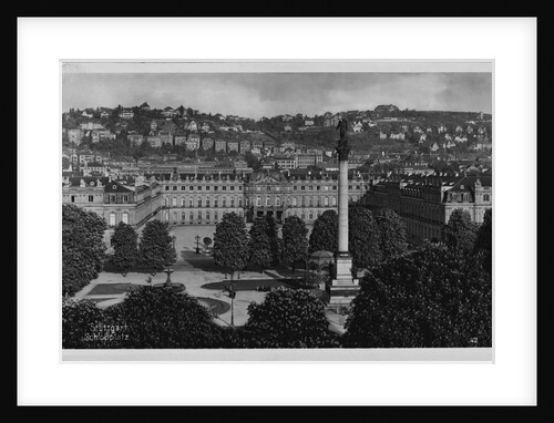 A View of Schlossplatz by Anonymous