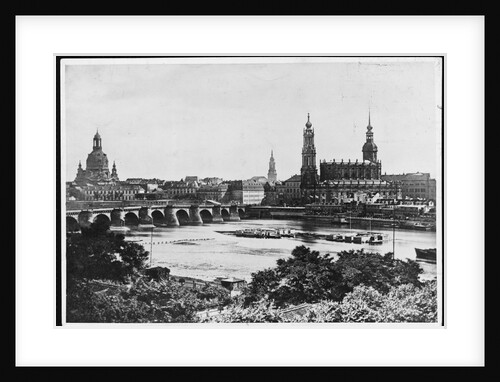 A View of Dresden by Anonymous
