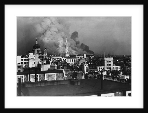 London During Blitz, September 1940 by Anonymous