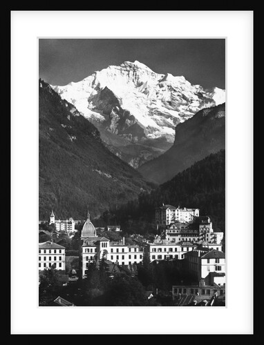 The Jungfrau in Interlaken by Anonymous