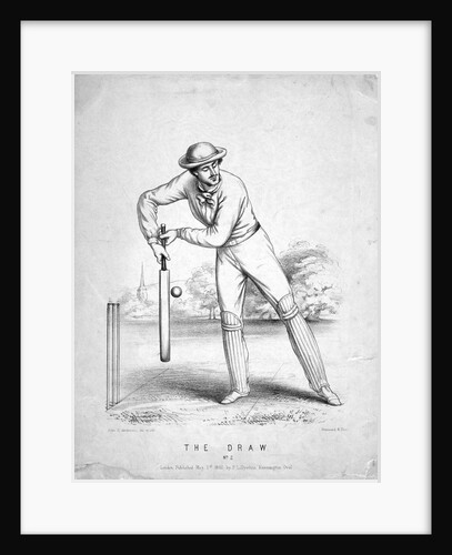 Cricket Player by Anonymous