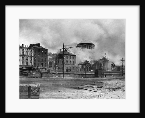 Four Courts are Shelled by Anonymous