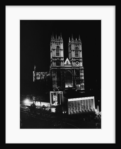 Westminster Abbey Floodlit by Anonymous