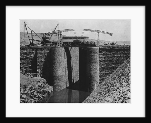 Aswan Dam Locks Under Construction by Anonymous