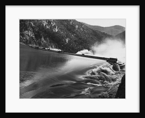 Burrinjuck Dam During Flood by Anonymous