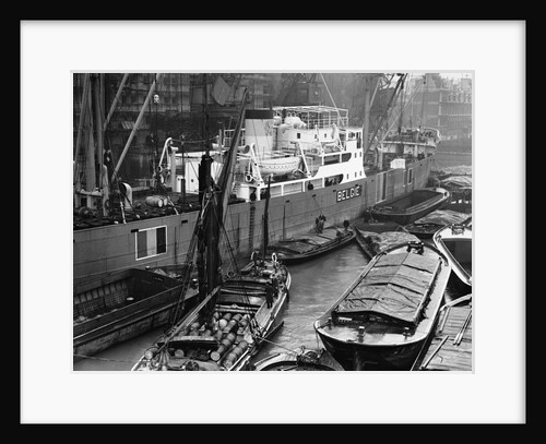Ship Prince de Liege is Unloaded by Anonymous