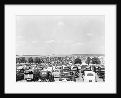 Automobile Parking Lot by Anonymous