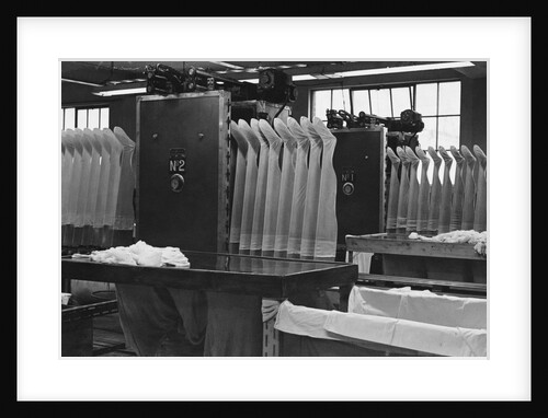 Stockings at a Clothing Factory by Anonymous