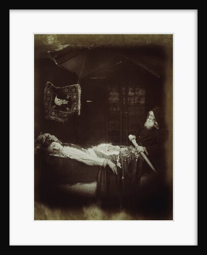 Lancelot and Elaine by Julia Margaret Cameron