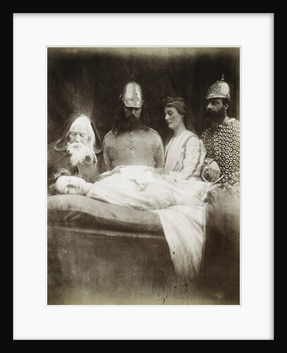 Lancelot and Elaine by Julia Margaret Cameron