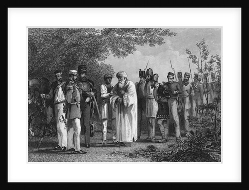 Capture of the King of Delhi by Anonymous