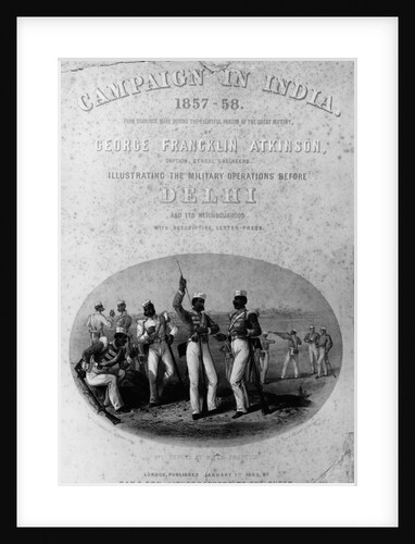 Title Page of Campaign in India by Anonymous