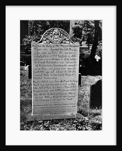 Pioneer's Epitaph by Anonymous