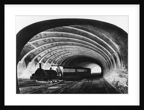Metropolitan Underground Train by Anonymous