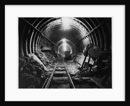 Subway Tunnel Under Oxford Circus by Anonymous