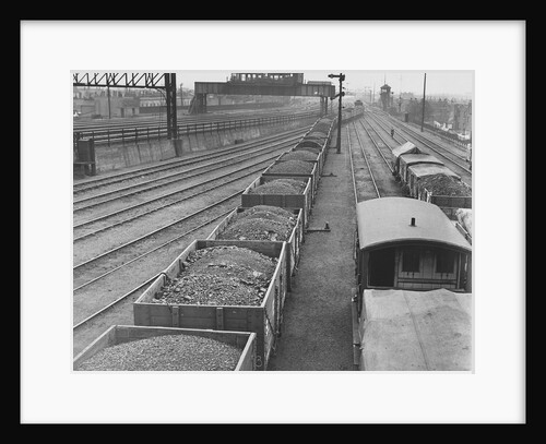 Freight Car Carrying Coal by Anonymous