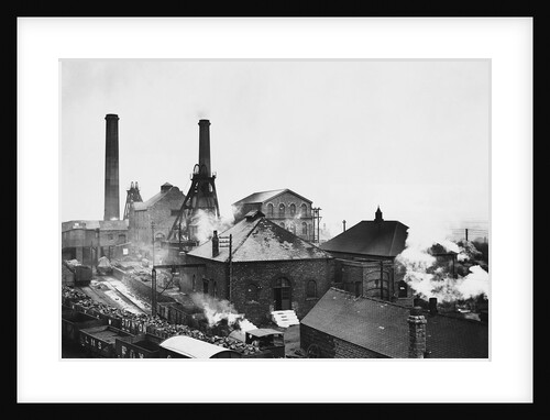 Pleasley Colliery in Derbyshire by Anonymous
