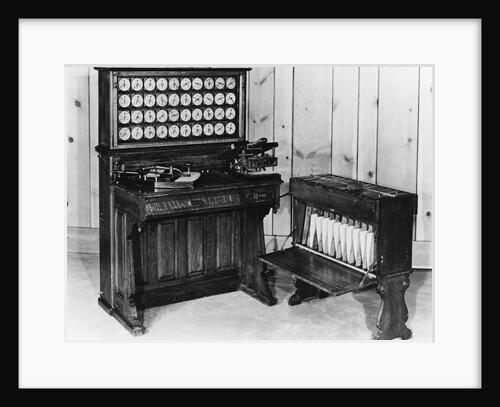 Hollerith Tabulator by Anonymous