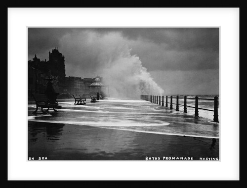 Rough Sea at Brighton by Anonymous