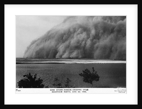 Sand Storm or Hunoub in North Khartoum by Anonymous