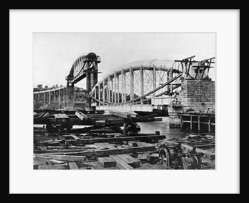 Construction of the Saltash Bridge by Anonymous