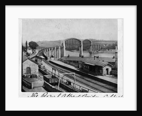 Saltash Railroad Bridge by Anonymous