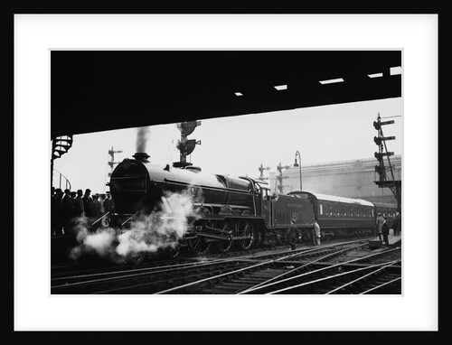 Steam Locomotive Lord Nelson by Anonymous