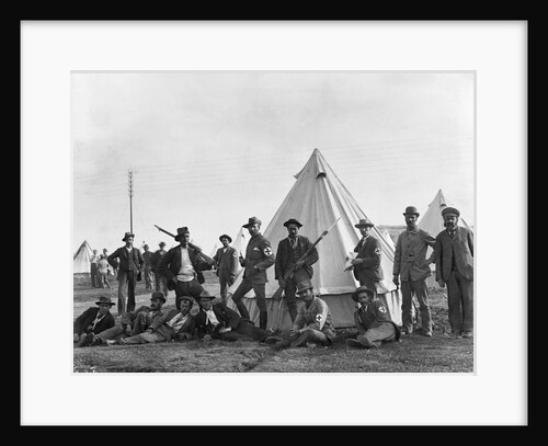 Uitlanders at Their Camp by Anonymous