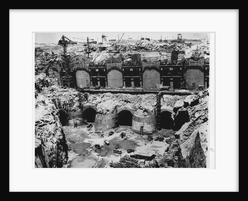 Construction of the Aswan High Dam by Anonymous