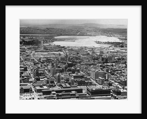 Aerial View of Johannesburg by Anonymous