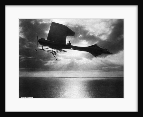 Antoinette IV Over the English Channel by Anonymous