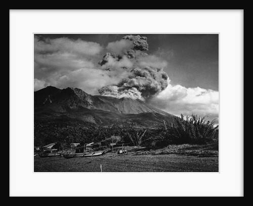 Sakurajima Erupts by Anonymous