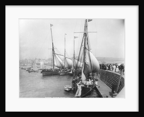 Sailing Yachts at Ramsgate by Anonymous