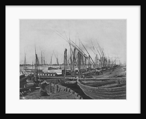 Boats by the Nile by Anonymous