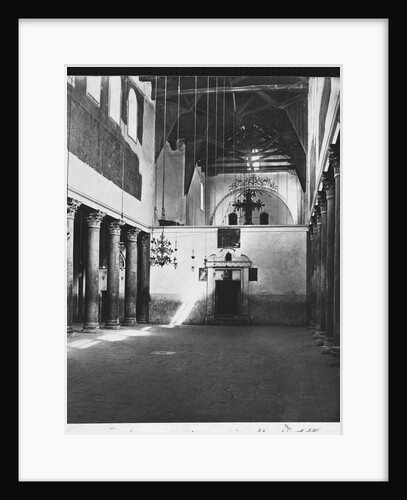 Interior of the Church of the Nativity by Anonymous