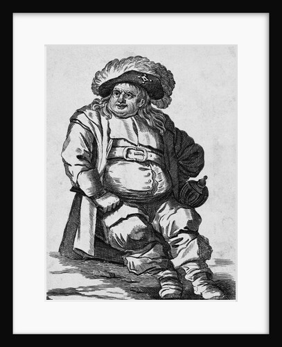 Kemble as Falstaff by Anonymous
