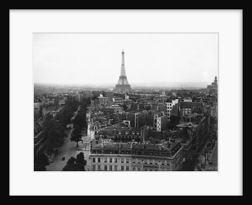 Aerial View over Paris by Anonymous