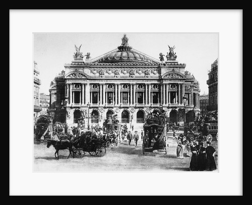 Traffic in Front of Opera House by Anonymous