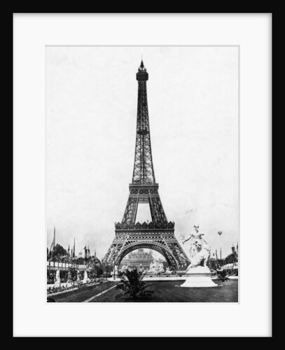 Eiffel Tower from Exhibition Grounds by Anonymous