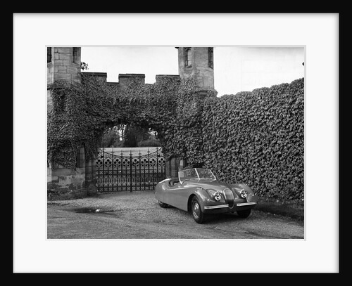 Jaguar XK120 Sports Car by Anonymous