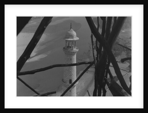 Minaret of the Taj Mahal by Anonymous