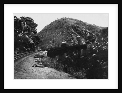 Railroad Bridge in Angola by Anonymous