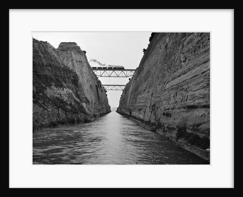 Corinth Canal by Anonymous